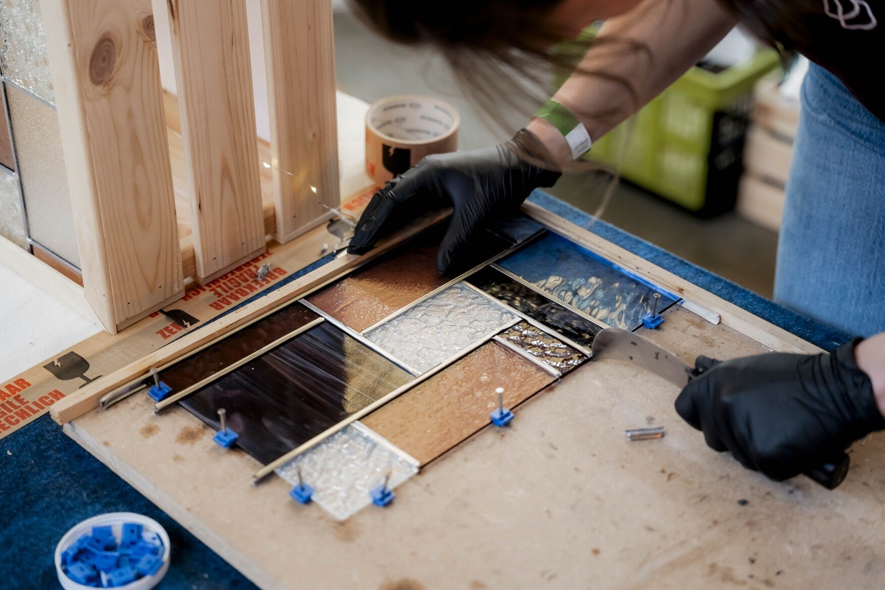 Tweedaagse workshop glas in lood